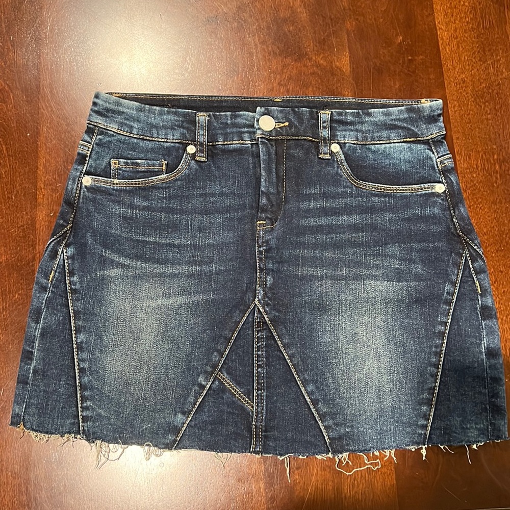 Blank NYC Blue Denim Skirt Size 27